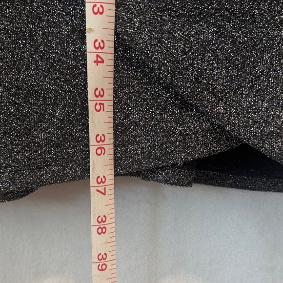 Michael Kors Black&Silver Shimmer Long Sleeve Dress. Excellent condition. Small. - Picture 9 of 13